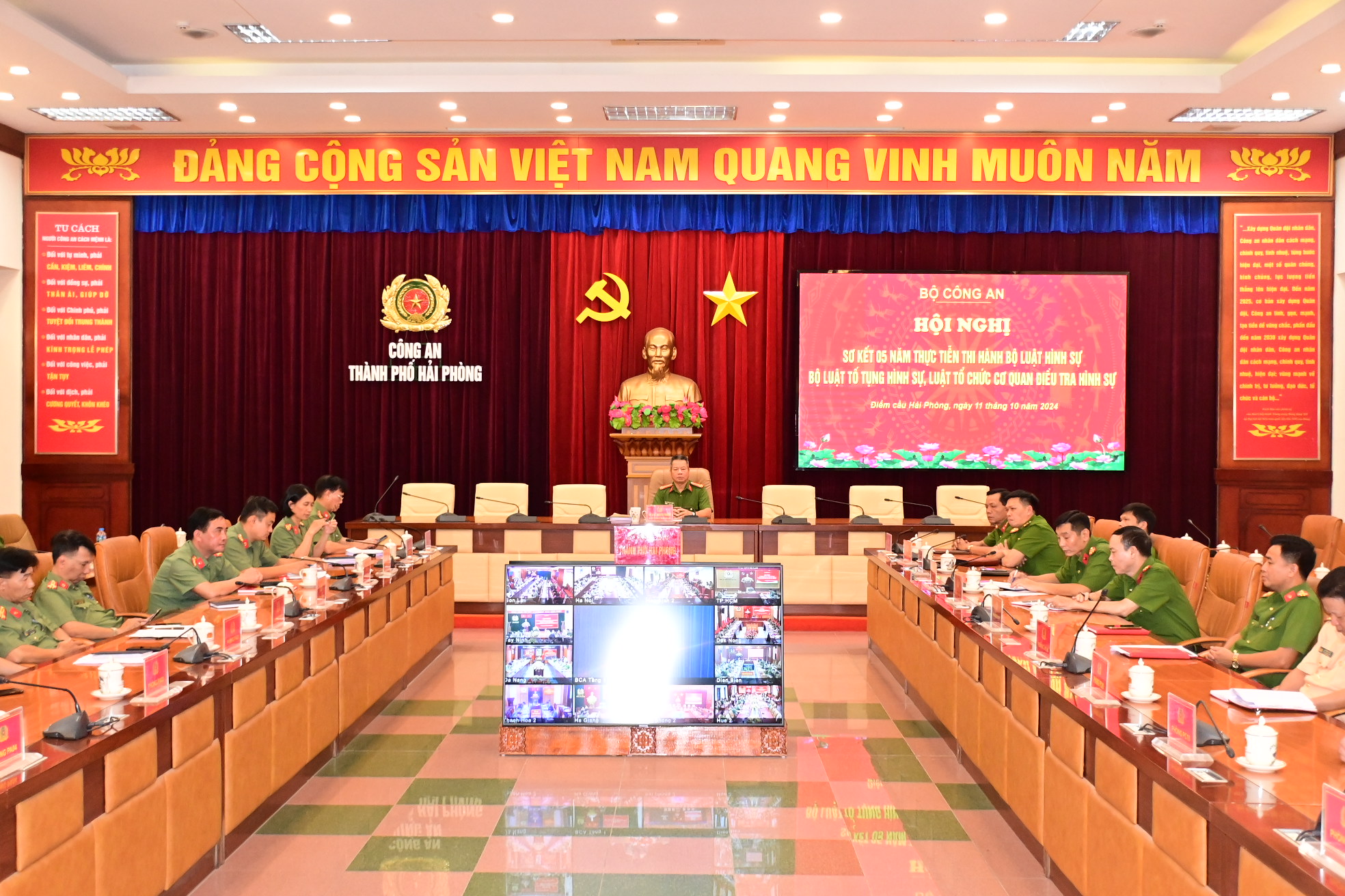 Chủ động tham mưu, phối hợp hoàn thiện pháp luật hình sự